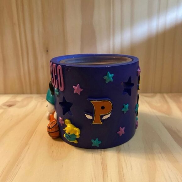 Vintage 1997 Sanrio by Vanmark Pochacco Shoot the Hoop Candleholder - Picture 2 of 6